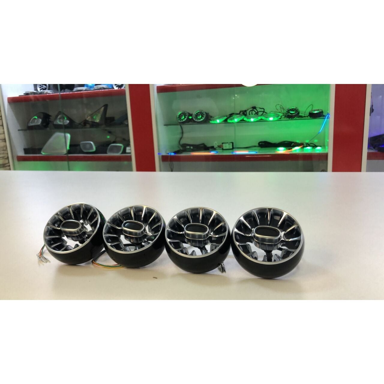 Audi A3 2014-2020 Uyumlu Yedek Parça OEM Ön Havalandırma Seti Işıklı 64 Renk