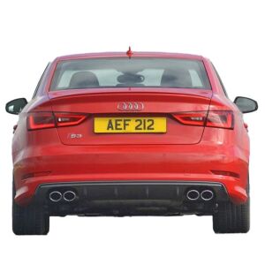 Audi A3 2015 Uyumlu Yedek Parça Sedan Difüzör Boyalı