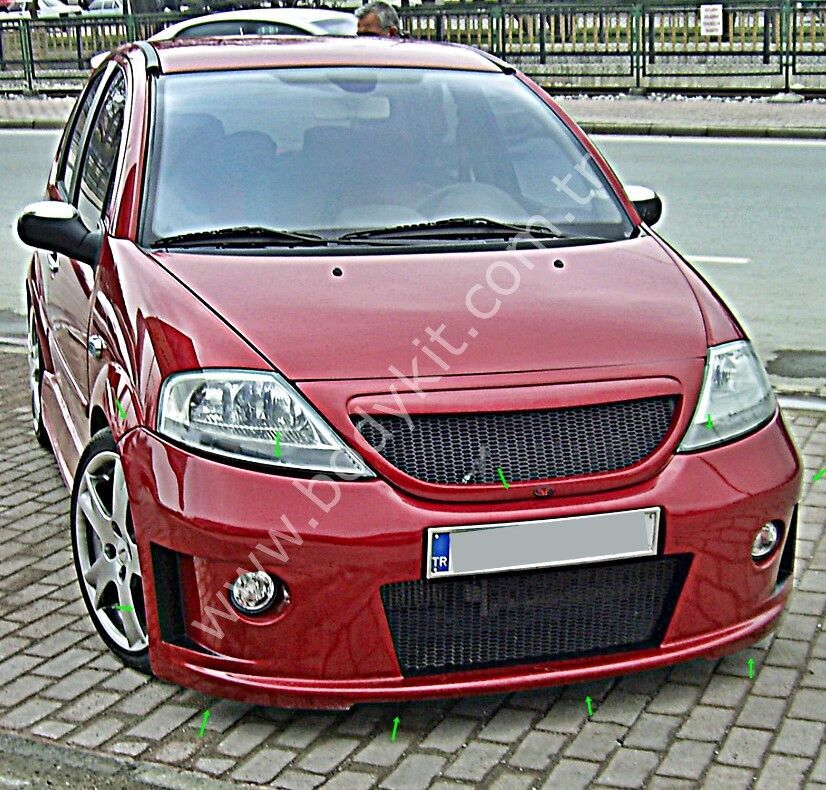 Citroen C3 Uyumlu Yedek Parça Ön Tampon