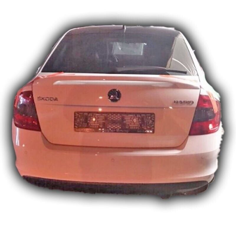 Skoda Rapid 2014 Uyumlu Yedek Parça Yüksek Spoiler Boyasız