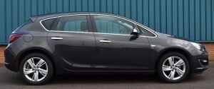 Opel Astra J HB Uyumlu Yedek Parça Krom Cam Çevirme