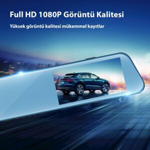 4.3'' inch IPS Araç İçi Ekranlı Ayna