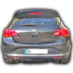 Opel Astra G HB 1998 - 2003 Uyumlu Yedek Parça Arka Tampon Eki Telli Boyasız