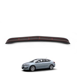 Opel Astra J Uyumlu Yedek Parça Arka Tampon Eşiği Parlak Siyah 2012 - 2018