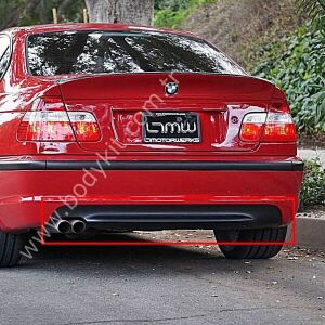 BMW E46 Uyumlu Yedek Parça Difüzör (M Tampon Uyumlu)