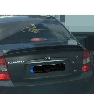 Kia Cerato Eski Kasa Uyumlu Yedek Parça Spoiler Boyalı