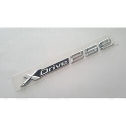 Bmw X Drive 25e Uyumlu Yedek Parça Krom Bagaj Logosu (AL-60)