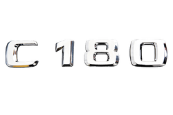 C180 Krom Bagaj Logosu (AL-74)
