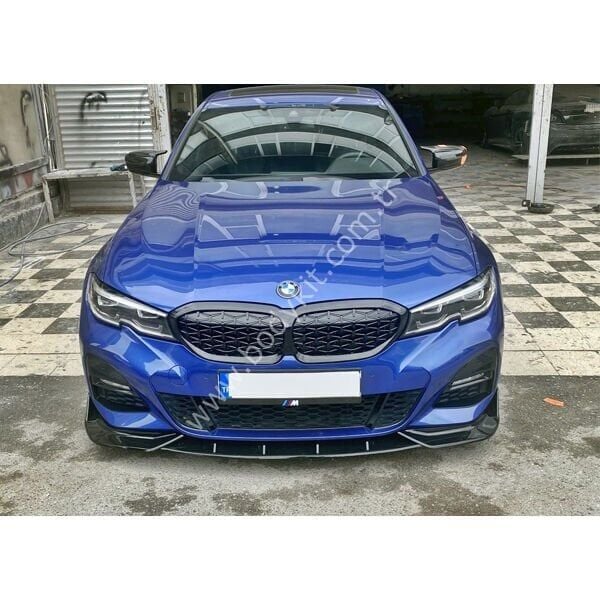 BMW G20 (2017-2020) Uyumlu Yedek Parça Ön Lip 3 Parça