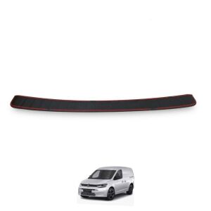 Volkswagen Caddy 2021+ Uyumlu Yedek Parça  Arka Tampon Eşiği Mat