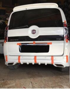 Fiat Fiorino Uyumlu Yedek Parça Arka Tampon Eki
