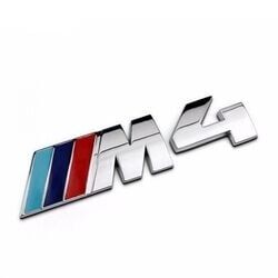 M4 Arka Bagaj Logosu Krom (AL-2)