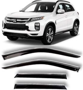 Mitsubishi ASX 2010-2017 OEM Cam Rüzgarlığı / Krom