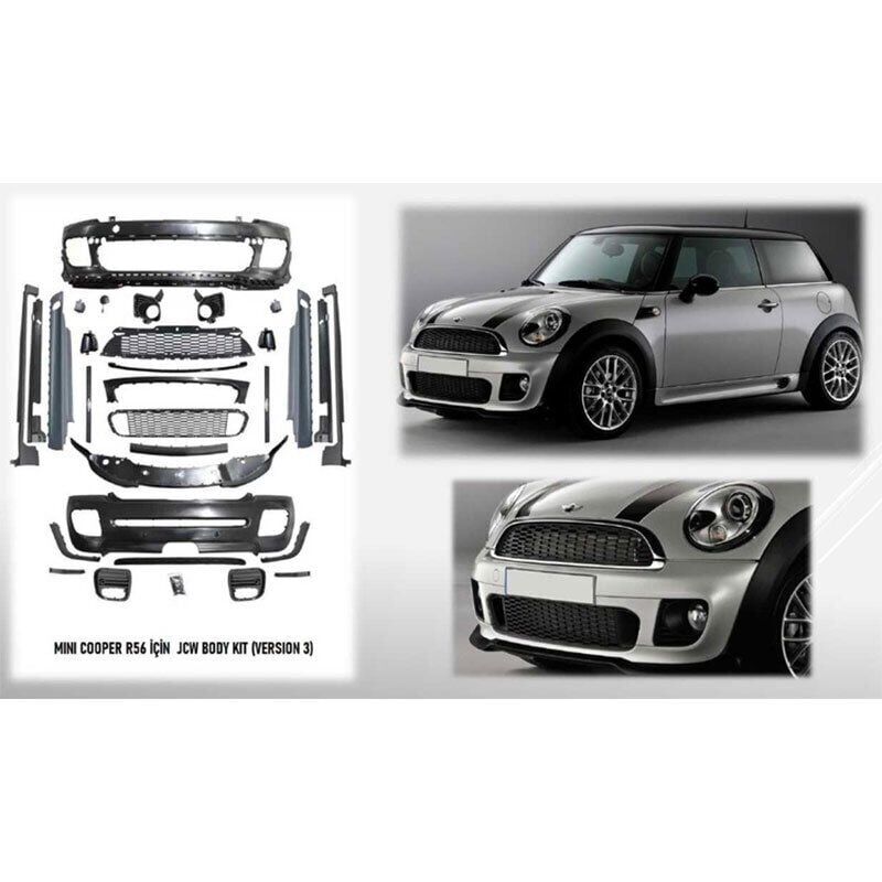 Mini Cooper 2007-2013 Uyumlu Yedek Parça Jcw Body Kit Version 3