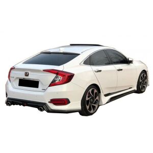 Honda Civic Fc5 Uyumlu Yedek Parça Mugen Yan Marşpiyel (Plastik)