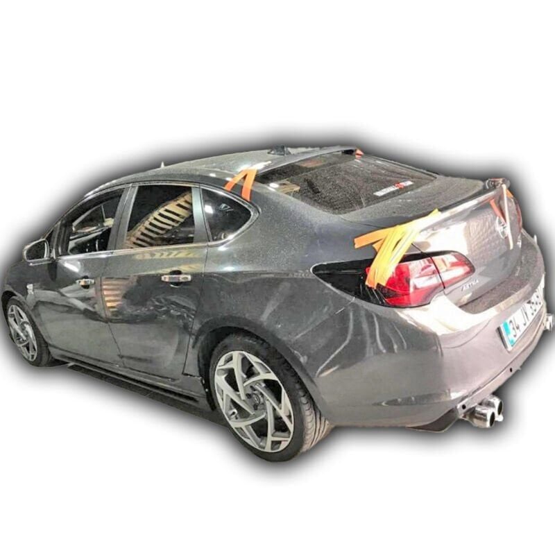 Opel Astra J Sedan Uyumlu Yedek Parça Cam Üstü Spoiler Boyasız