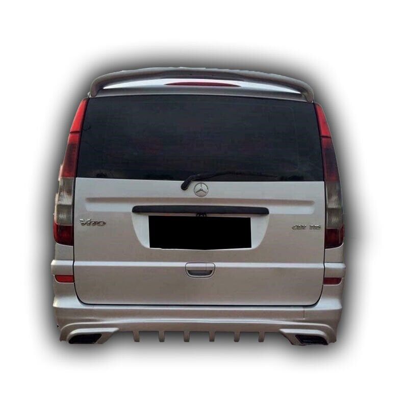 Mercedes Vito Orta Kasa Uyumlu Yedek Parça Çift Kapı Spoiler Boyasız