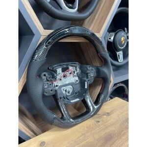 Range Rover 2014 Uyumlu Yedek Parça Ledli Carbon Direksiyon