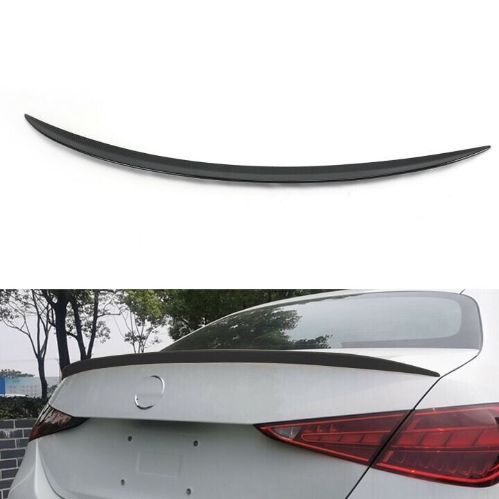 Mercedes W206 C Serisi 2021+ Uyumlu Yedek Parça AMG Spoiler Fiber Boyasız