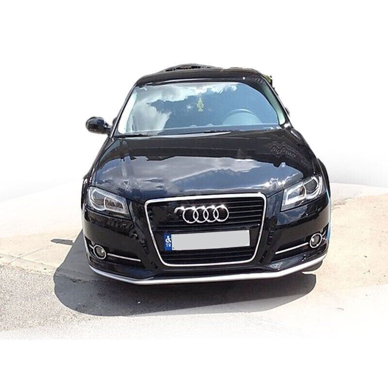 Audi A3 2009 - 2012 Uyumlu Yedek Parça Ön Ek Boyasız Fiber
