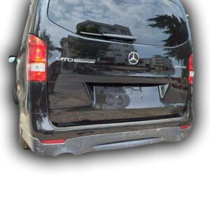 Mercedes Vito Yeni Kasa Uyumlu Yedek Parça Tek Egzoz Çıkışlı Arka Tampon Boyasız