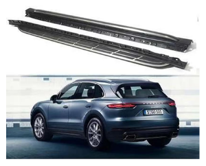 Porsche Cayenne Uyumlu 2018+ Square Yan Basamak