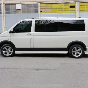 Volkswagen Transporter T5 Uyumlu Yedek Parça Kısa Şasi 2003 - 2009 Çamurluk ve Kapı Dodikleri Set 11 Parça Sağ Sürgü