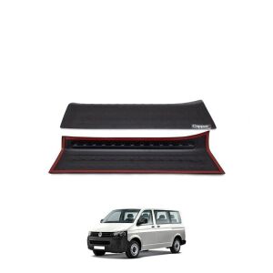Volkswagen Transporter T5 Transporter Uyumlu Yedek Parça Kapı Eşiği Koruma Mat Siyah 2009-2014