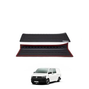 Volkswagen Transporter T6 Transporter Uyumlu Yedek Parça Kapı Eşiği 2 Prç. Mat Siyah 2015-Sonrası