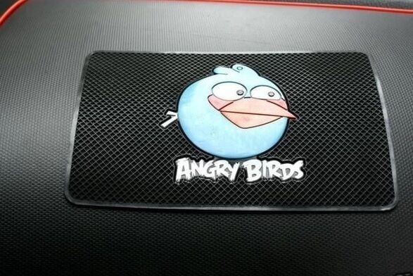 Angry Bird Mavi Torpido Kaydırmaz Ped