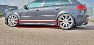 Audi A3 8P Uyumlu Yedek Parça 4 Kapı Marşpiyel