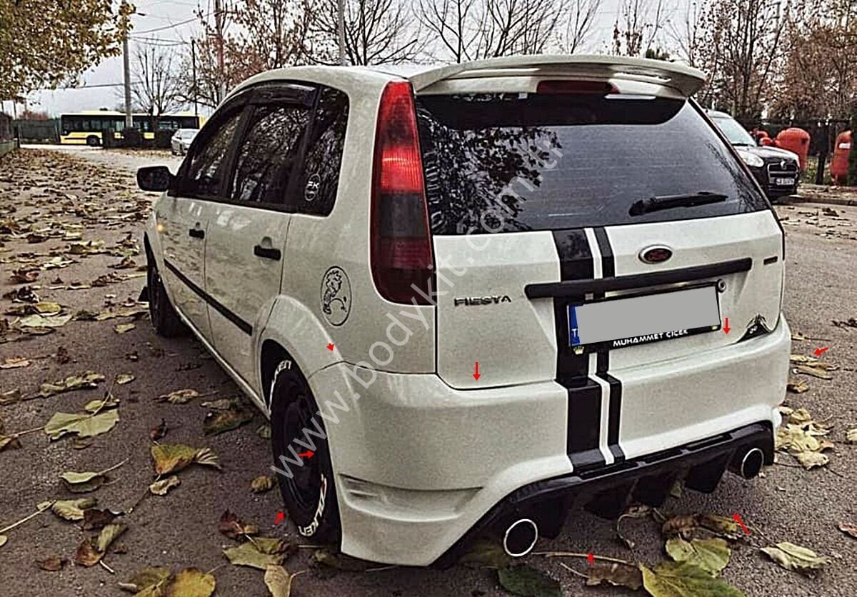 Ford Fiesta  Uyumlu Yedek Parça RS Arka Tampon