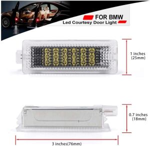 Bmw E60 E70 E71 E90 E91 E92 F01 X5 F10 F11 Kapı Altı Aydınlatma Led Beyaz