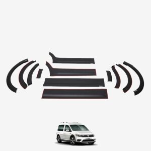 Volkswagen Caddy 2015-2020 Uyumlu Yedek Parça Dodik Set 12 Parça Uzun Şase Çift Sürgü