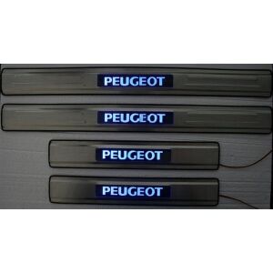 Peugeot Uyumlu Yedek Parça Işıklı Kapı Eşiği
