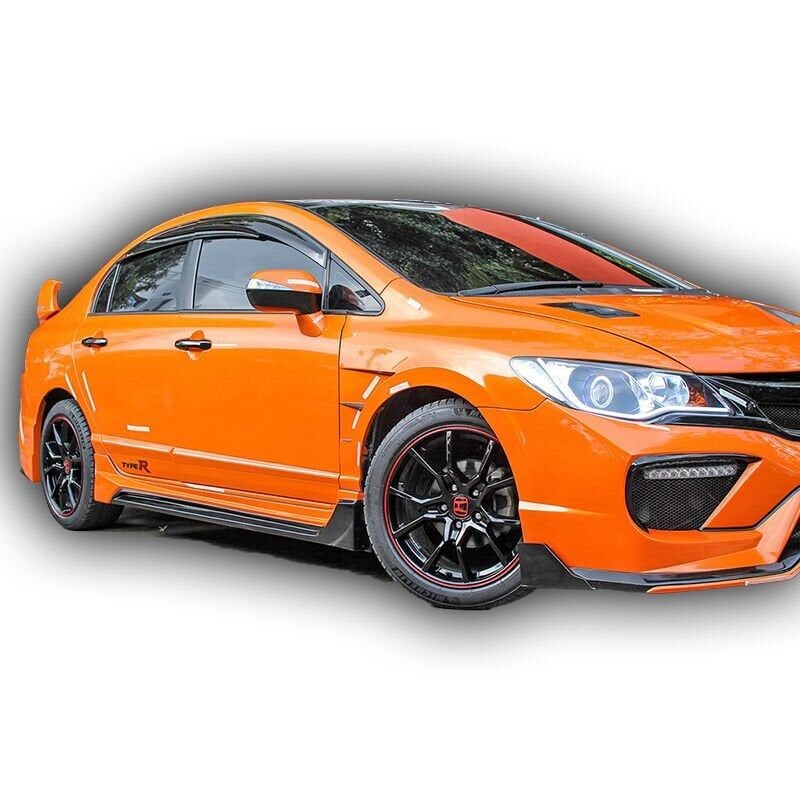 Honda Civic Fd6 Uyumlu Yedek Parça 2006 - 2012 Type-R X Marşpiyel Plastik Boyasız