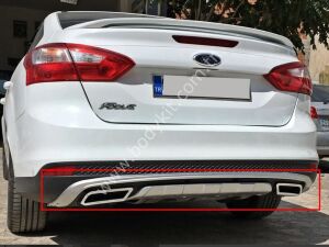 Ford Focus 3  Uyumlu yedek Parça  Sedan Difüzör Plastik