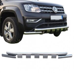 Mitsubishi L200 2015+ sonrası Krom Shark Ön Koruma AQM PST23