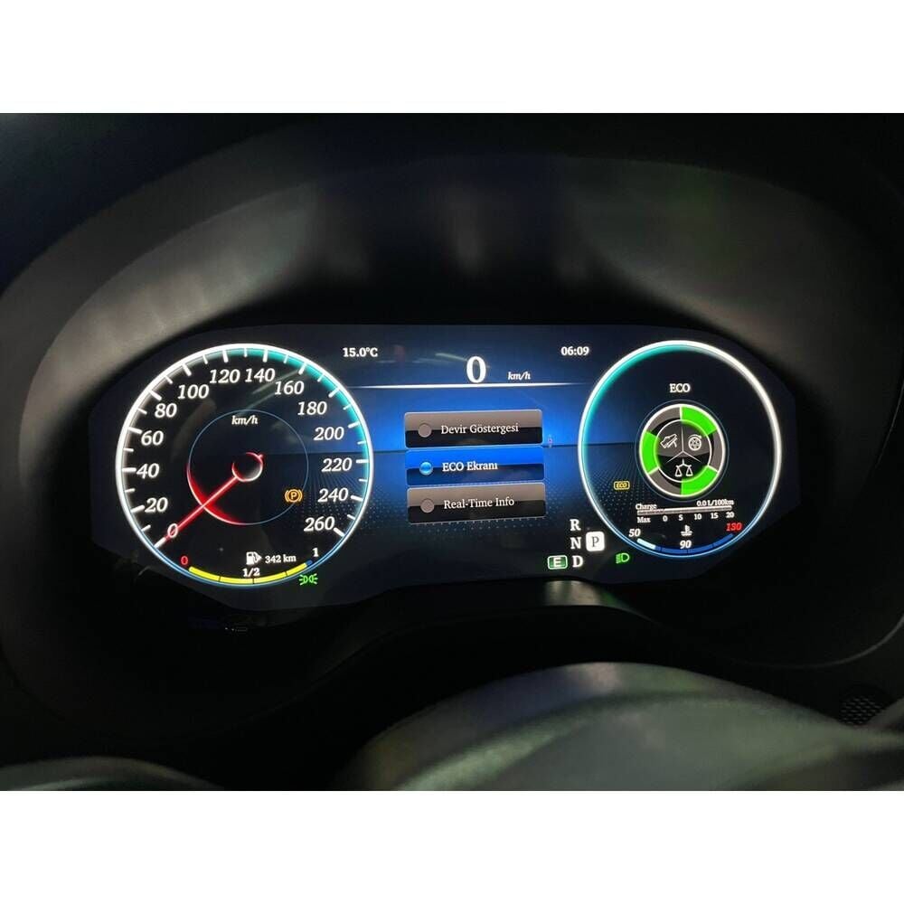 Mercedes GLA 15-19 CLA 13-19 A 13-17 Uyumlu Yedek Parça Linux Hayalet Gösterge Ekranı