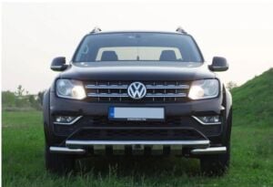 Toyota Hilux Revo 2006+ Uyumlu Yedek Parça Krom Shark Ön Koruma AQM PST23