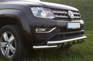 Toyota Hilux Revo 2006+ Uyumlu Yedek Parça Krom Shark Ön Koruma AQM PST23