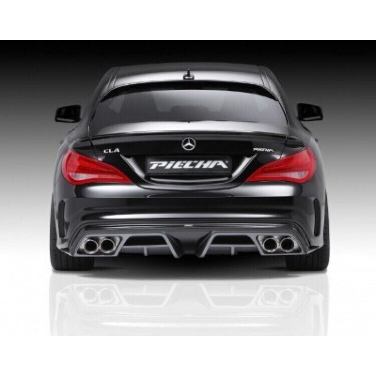 Mercedes W117 Cla Serisi Amg 2012 - 2015 Uyumlu Yedek Parça Piecha Difüzör Plastik Boyasız