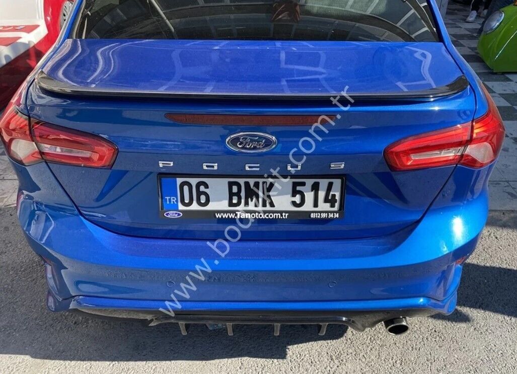 Ford Focus 4 Uyumlu Yedek Parça Sedan Spoiler
