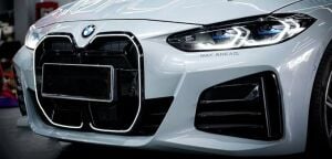 Bmw G22/G23 CS Ledli Panjur Parlak Siyah