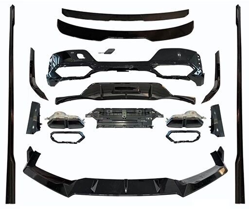 Bmw G70 M760 Aero Kit Parlak Siyah