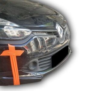 Renault Clio 4 2012 - 2016 Uyumlu Yedek Parça Rieger Ön Ek Plastik Boyasız