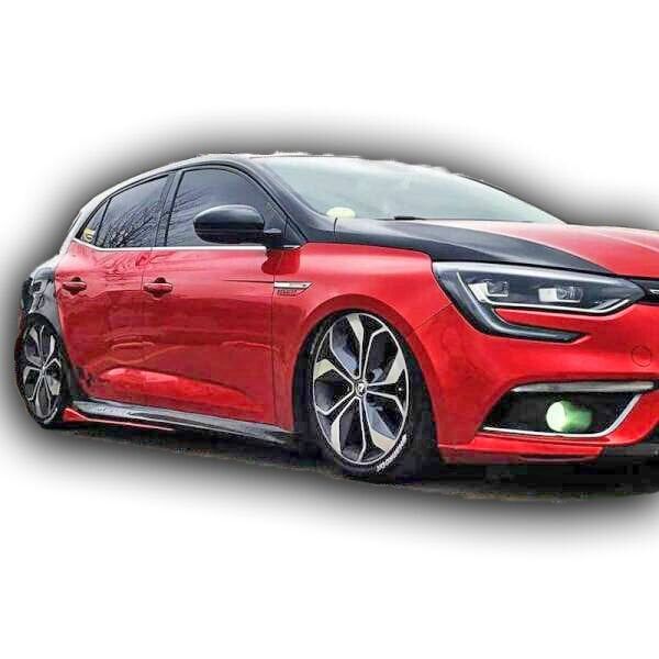 Renault Megane 4 Sedan - HB Uyumlu Yedek Parça Yan Marşpiyel (Plastik)