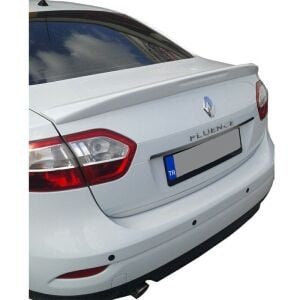 Renault Fluence Uyumlu Yedek Parça Işıksız Kalın Spoiler Boyasız