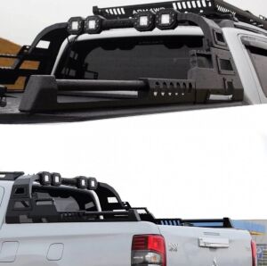 İsuzu D-Max 2010-2017 Sepetsiz Ledli Roll Bar AQM4WD X10