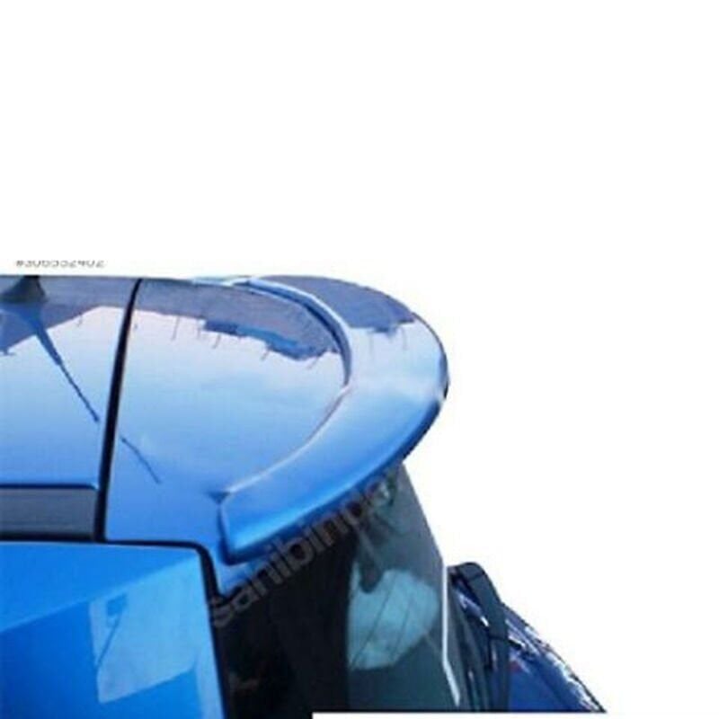 Renault Megane 2 HB Uyumlu Yedek Parça Cam Üstü İnce Spoiler Boyasız